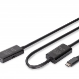 Aktívny predlžovací kábel USB-C - USB-C, USB 3.2 Gen1, 10m