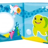 Magická knižka do vane pre bábätká s pískatkom