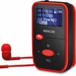 SENCOR MP3 prehrávač 8 GB s FM rádiom a displejom