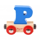 Vagónek s písmenom P Bigjigs Rail