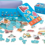 Puzzle v Plechovici Vozidlá