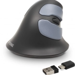 Ergonomická vertikálna bezdrôtová myš YENKEE ErgoSnug (USB-A/USB-C)