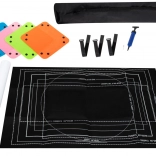 Filcová podložka na puzzle 500–2000 dielikov s nafukovacou tubou