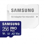 Samsung PRO Plus microSD karta 256GB s adaptérom