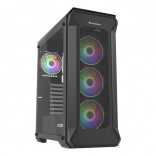 Genesis Irid 505 V2 ARGB midi tower s tvrdeným sklom a USB 3.0