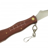 Skladací hubársky nôž so štetcom a puzdrom