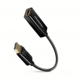 Adaptér DisplayPort na HDMI 4K/30Hz, kábel 18cm