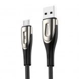Rýchlonabíjací kábel Micro USB 1,2 m čierny Joyroom