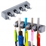 Nástenný držiak na náradie a kefy s háčikmi