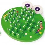 Drevený solitér žaba small foot