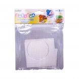 Šablóna na zažehľovacie koráliky – štvorec