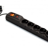 Predlžovací kábel Acar F5 3M čierny