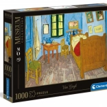 Puzzle 1000 dielikov Museum – Spálňa v Arles od Vincenta van Gogha (Clementoni)
