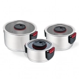 Sada hrncov Maestro Elegance z nehrdzavejúcej ocele