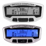 Vodotesný cyklopočítač LCD na bicykel s 28 funkciami