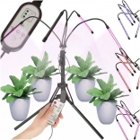 LED lampa na pestovanie rastlín s panelom 4x80LED