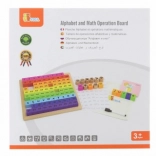 Viga matematická operačná tabuľa s písmenami, číslami a znamienkami