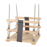 Drevená hojdačka pre deti Škandinávsky štýl