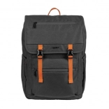 Mestský batoh na notebook NATEC Niala 15,6" 18 l – čierno‑oranžový
