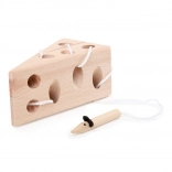 Drevený prevliekací syr s myškou – Small Foot