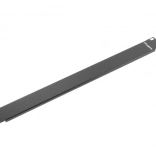 čierna záslepka do 19'' skrine 1U