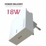 Nabíjačka s USB-C 18W Power Delivery Swissten