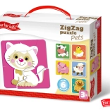 Puzzle ZigZag Mazlíčci Far Far Land