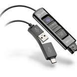 Adaptér Poly DA85-M USB na QD, čierny