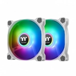 Ventilátor Thermaltake Pure Duo 12 ARGB Sync Radiator Fan 2 Pack biely