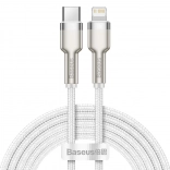 Baseus Cafule USB‑C na Lightning kábel 2 m, PD 20 W, biely