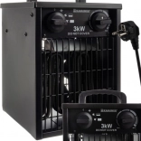 Elektrická prenosná vykurovacia jednotka s ventilátorom 3 kW KAMINER