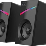 Stereofónne reproduktory 2.0 s LED podsvietením