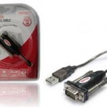 USB na RS-232 adaptér s redukciou DB9 na DB25 UNITEK