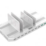 Univerzálna nabíjacia stanica 10× USB 96 W s rýchlym nabíjaním QC 3.0