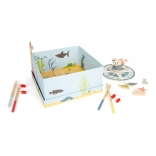 Magnetická rybárska hračka s motívom 4 priateľov