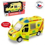 Ambulancia na batérie s českým hlasom 1:16