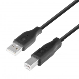 Kábel USB AM-BM 1.8 m čierny