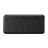 Trojkanálová nabíjačka TELESIN pre DJI OSMO ACTION 3/4 s puzdrom na batérie a karty