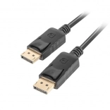 Kábel DisplayPort 1.2 (0,5 m), LANBERG – 4K, čierny