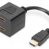 HDMI rozdeľovač/splitter Full HD 0,2m čierny
