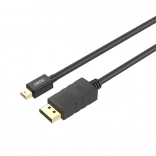Unitek kábel mini DisplayPort na DisplayPort 2 m