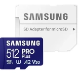 Pamäťová karta Samsung Pro Plus microSDXC 512GB 180/130 MB/s UHS-I U3