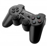 drôtový gamepad pre PS3 a PC USB Trooper čierny