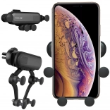 Gravitačný držiak do auta na vetraciu mriežku