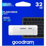 USB flash disk GOODRAM UME2 32 GB USB 2.0 biely