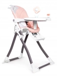 Dojčenská stolička BEAR s podnosom a pásmi Ecotoys
