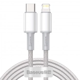 USB-C na Lightning kábel Baseus s vysokou hustotou pletenia, 20W, PD, 2m