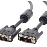 DVI-D dual link kábel 24+1 s feritovým filtrom 3 m
