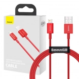 Kábel USB Baseus pre rýchle nabíjanie 1m červený