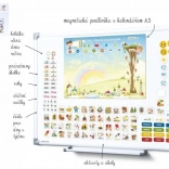 Magnetický kalendár pre deti - Škôlka so 114 magnetkami